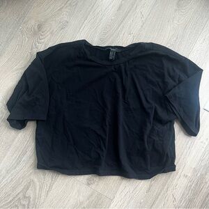 Forever 21 Black Crop Top size medium